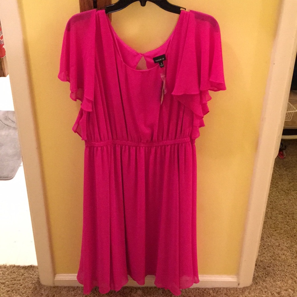 Hot Pink Torrid Dress